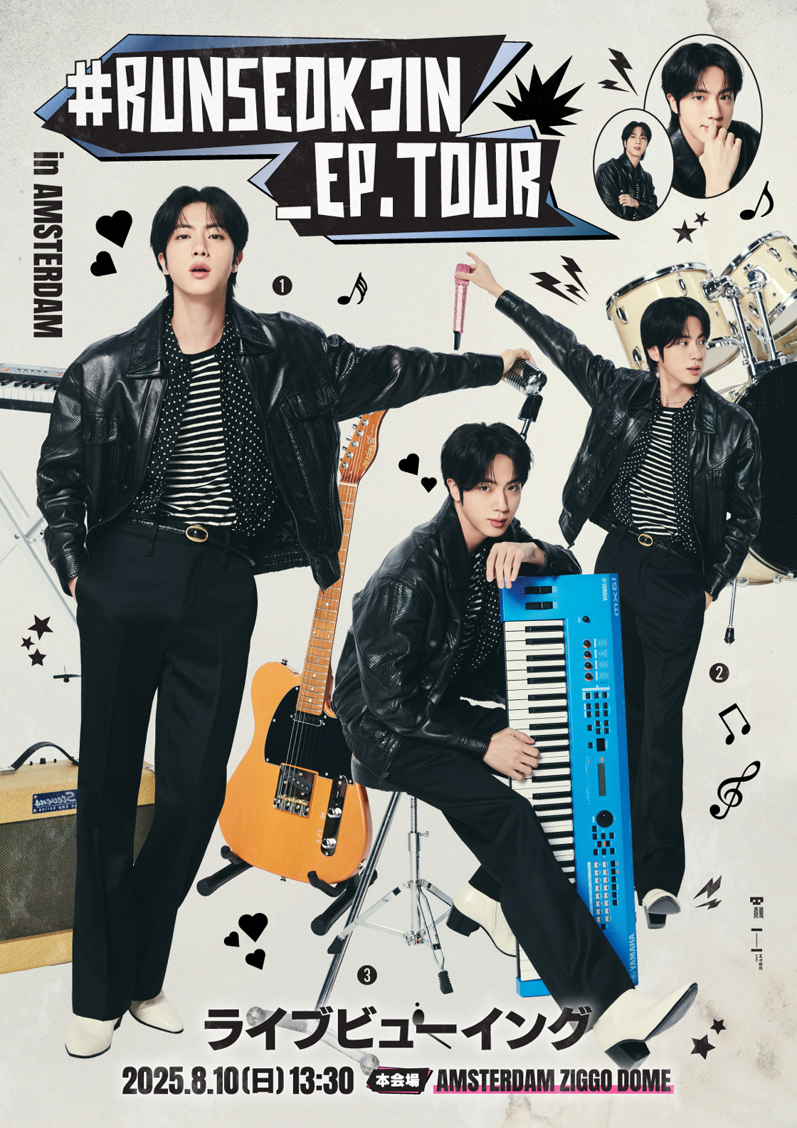 RUNSEOKJIN_EP.TOUR LIVE PLAYジン6/28 トレカ2枚 RUNSEOKJIN_EP.TOUR 6/28 ジン JIN トレカ - メルカリ