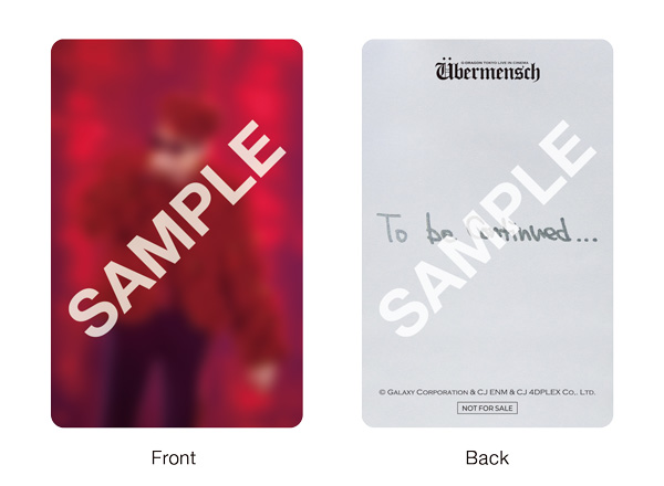 G-DRAGON [Übermensch] TOKYO LIVE IN CINEMA』入場者プレゼント